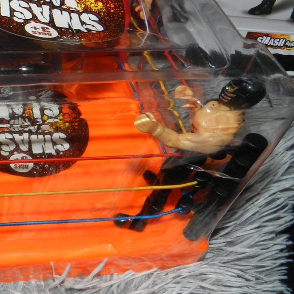 Smash and Slam Wrestlers w/ Ring + accessories playset Sealed 🆕NWT⌚SHIPS FAST - Picture 8 of 14